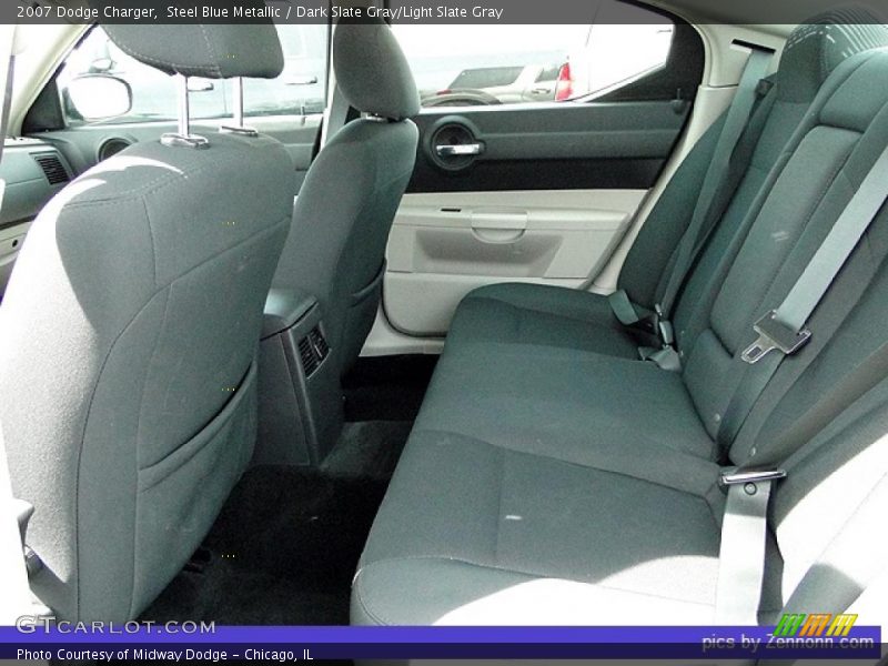 Steel Blue Metallic / Dark Slate Gray/Light Slate Gray 2007 Dodge Charger