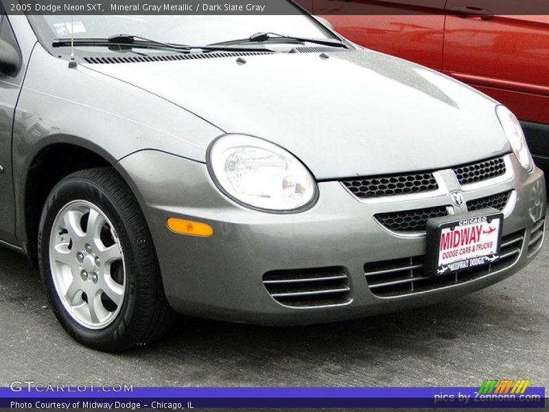 Mineral Gray Metallic / Dark Slate Gray 2005 Dodge Neon SXT
