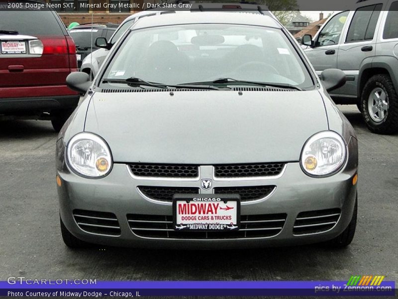 Mineral Gray Metallic / Dark Slate Gray 2005 Dodge Neon SXT