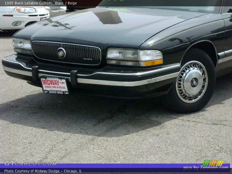 Black / Beige 1995 Buick LeSabre Custom