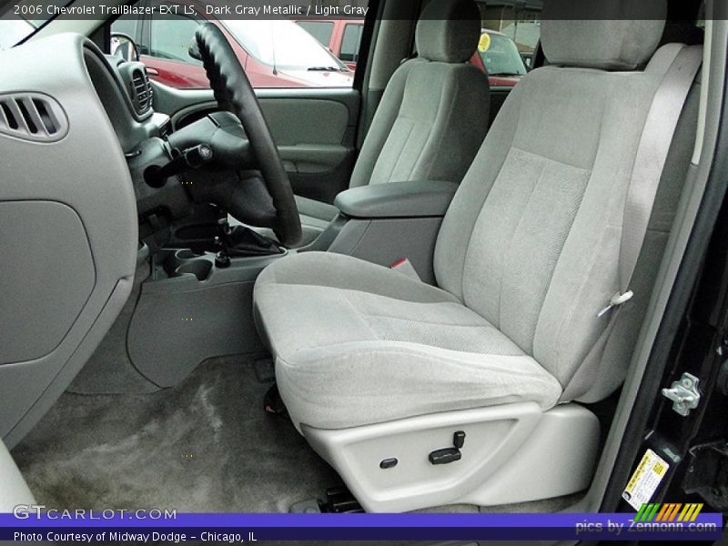 Dark Gray Metallic / Light Gray 2006 Chevrolet TrailBlazer EXT LS