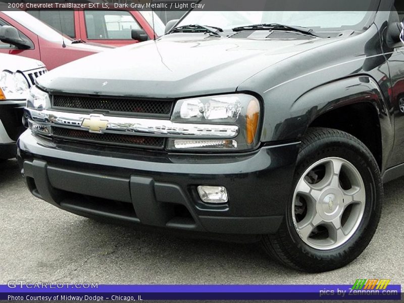 Dark Gray Metallic / Light Gray 2006 Chevrolet TrailBlazer EXT LS