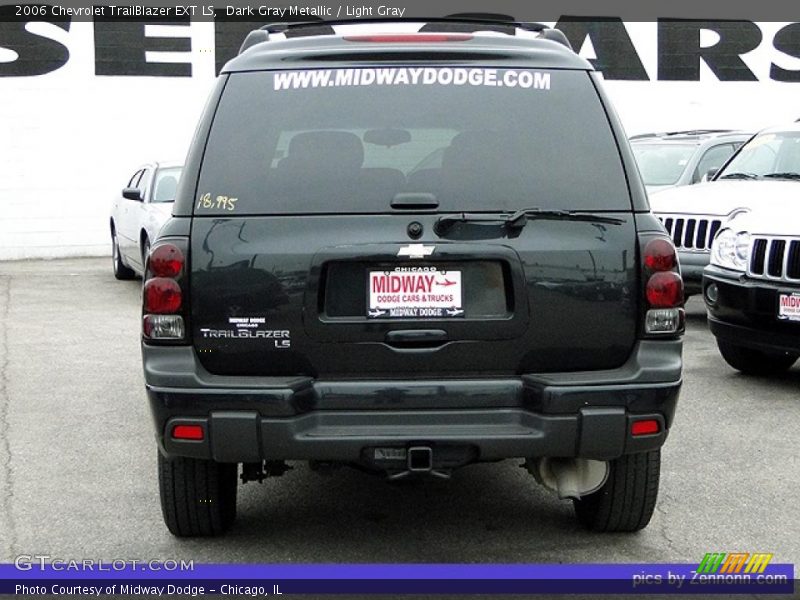 Dark Gray Metallic / Light Gray 2006 Chevrolet TrailBlazer EXT LS