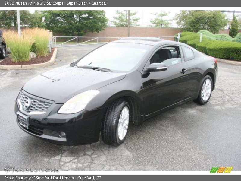 Super Black / Charcoal 2008 Nissan Altima 3.5 SE Coupe