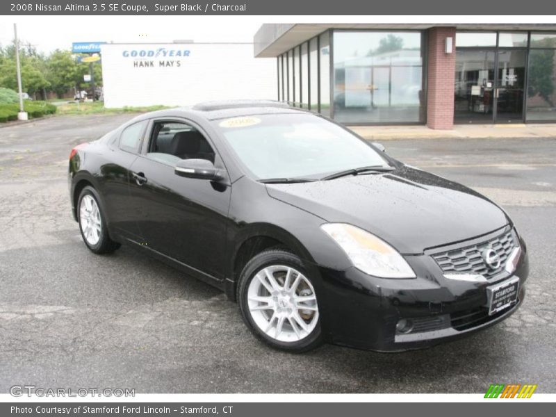 Super Black / Charcoal 2008 Nissan Altima 3.5 SE Coupe