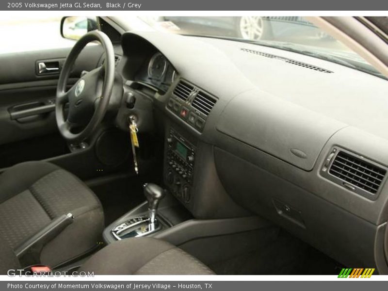 Black / Grey 2005 Volkswagen Jetta GL Sedan