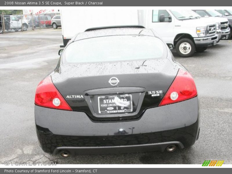 Super Black / Charcoal 2008 Nissan Altima 3.5 SE Coupe