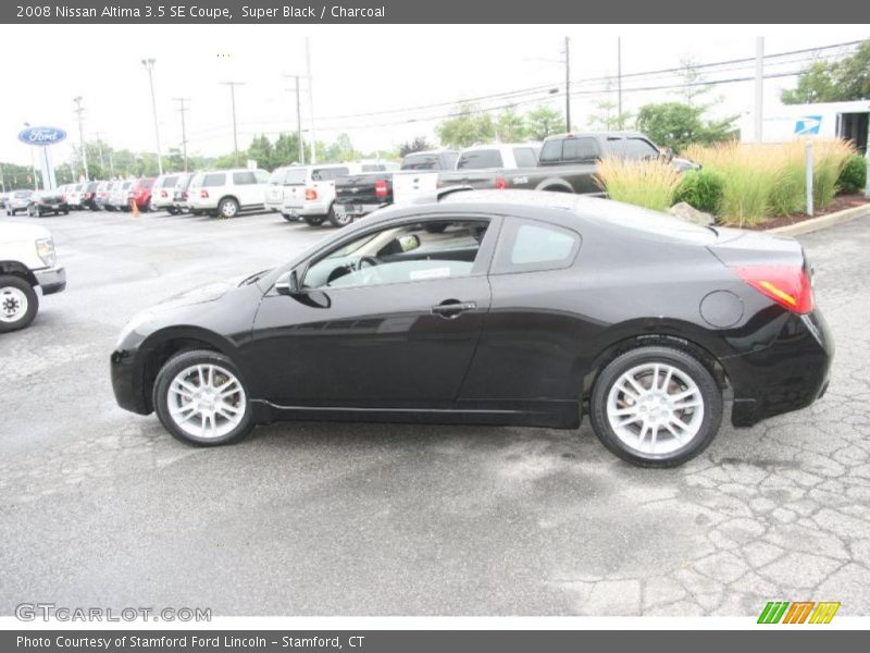 Super Black / Charcoal 2008 Nissan Altima 3.5 SE Coupe