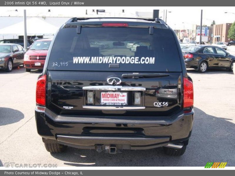 Liquid Onyx / Willow 2006 Infiniti QX 56 4WD