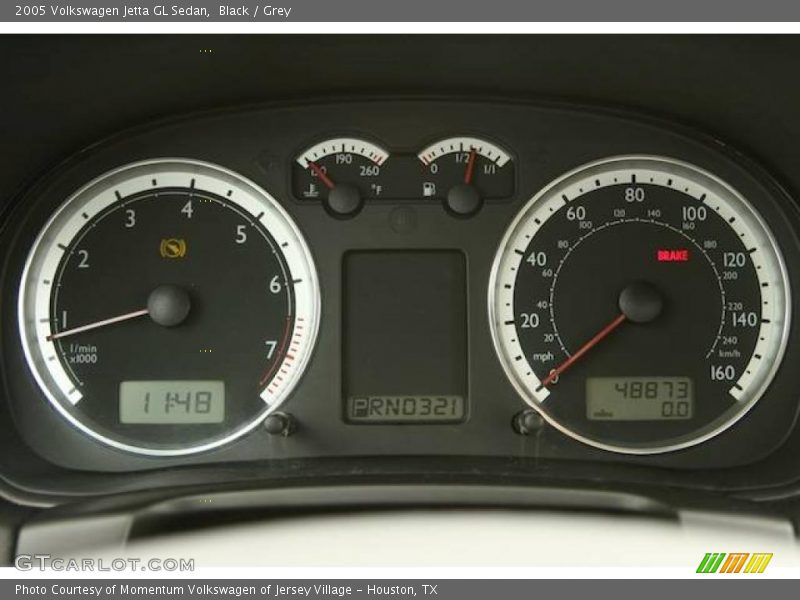 Black / Grey 2005 Volkswagen Jetta GL Sedan