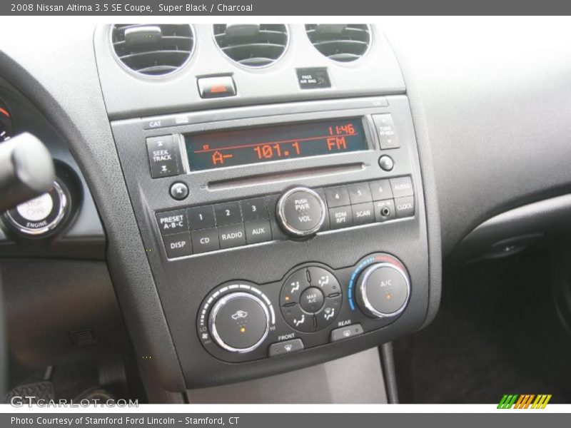 Super Black / Charcoal 2008 Nissan Altima 3.5 SE Coupe