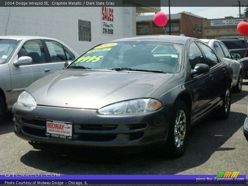 Graphite Metallic / Dark Slate Gray 2004 Dodge Intrepid SE