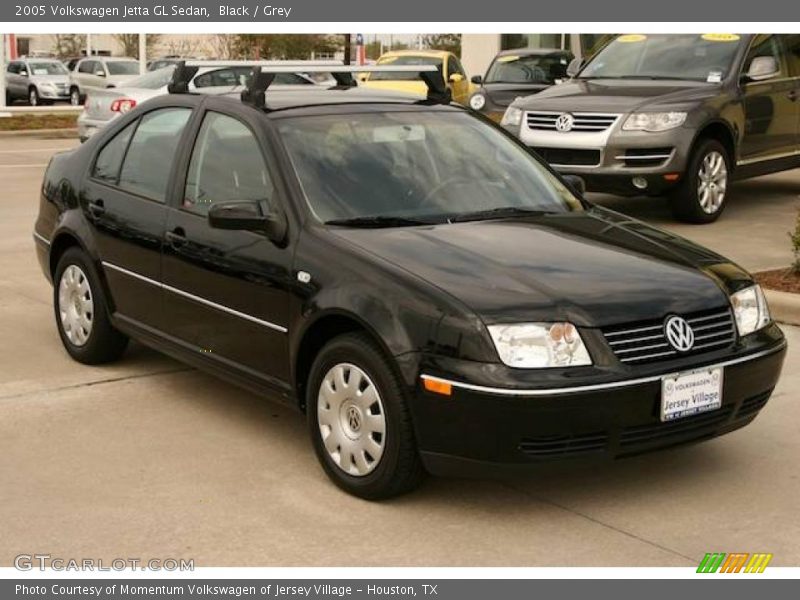 Black / Grey 2005 Volkswagen Jetta GL Sedan