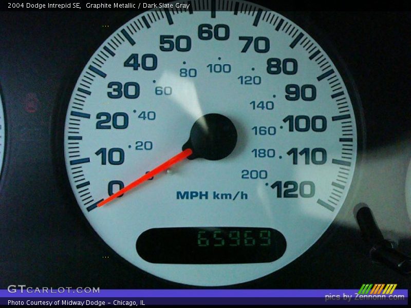 Graphite Metallic / Dark Slate Gray 2004 Dodge Intrepid SE