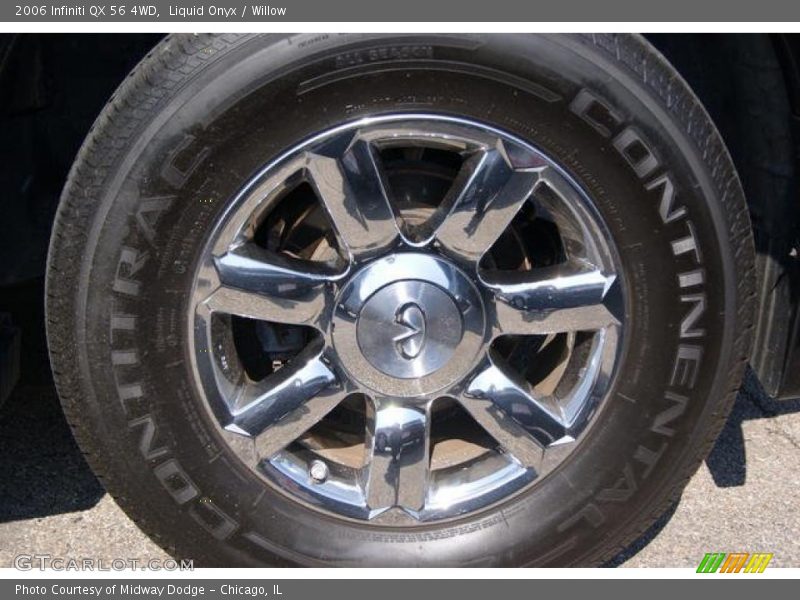 Liquid Onyx / Willow 2006 Infiniti QX 56 4WD