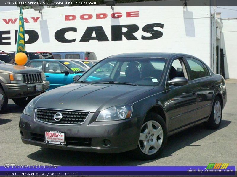 Smoke Metallic / Charcoal 2006 Nissan Altima 2.5 S