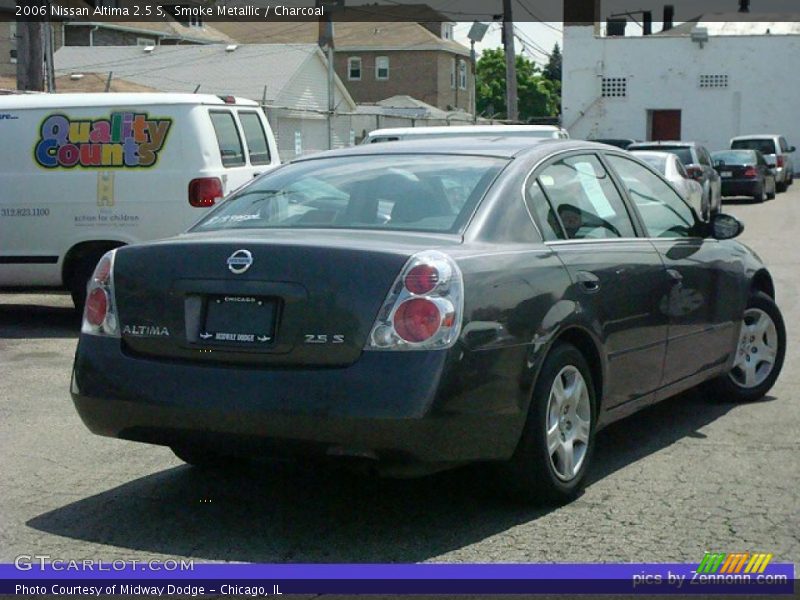 Smoke Metallic / Charcoal 2006 Nissan Altima 2.5 S