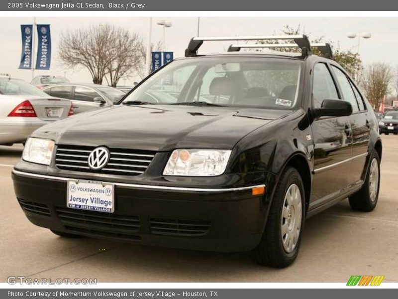 Black / Grey 2005 Volkswagen Jetta GL Sedan