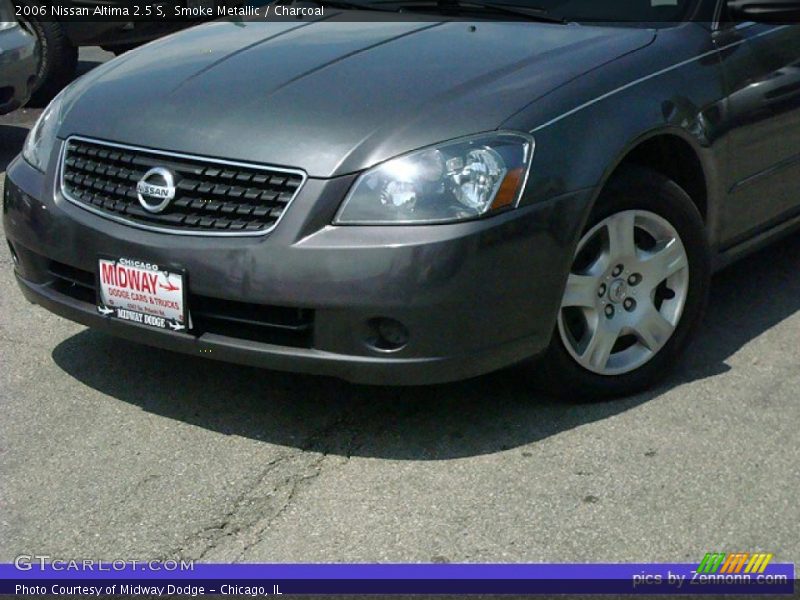 Smoke Metallic / Charcoal 2006 Nissan Altima 2.5 S