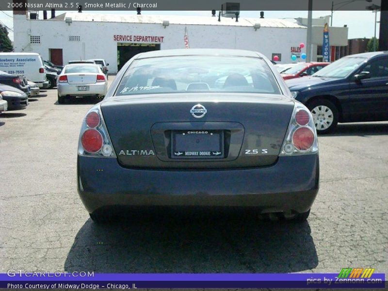 Smoke Metallic / Charcoal 2006 Nissan Altima 2.5 S
