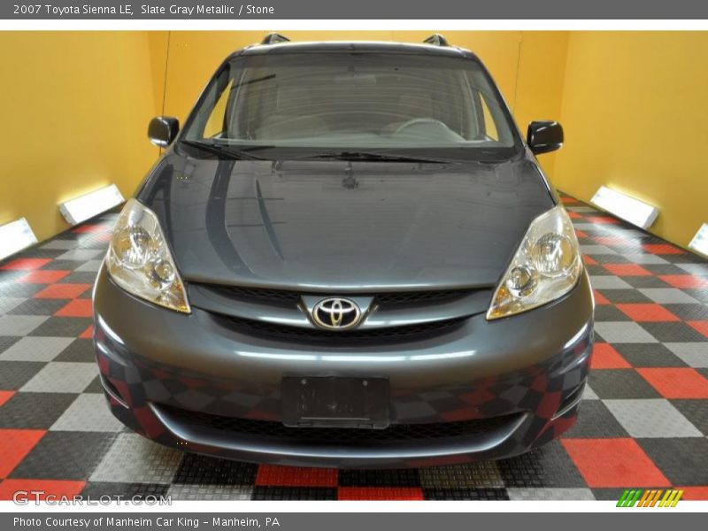 Slate Gray Metallic / Stone 2007 Toyota Sienna LE