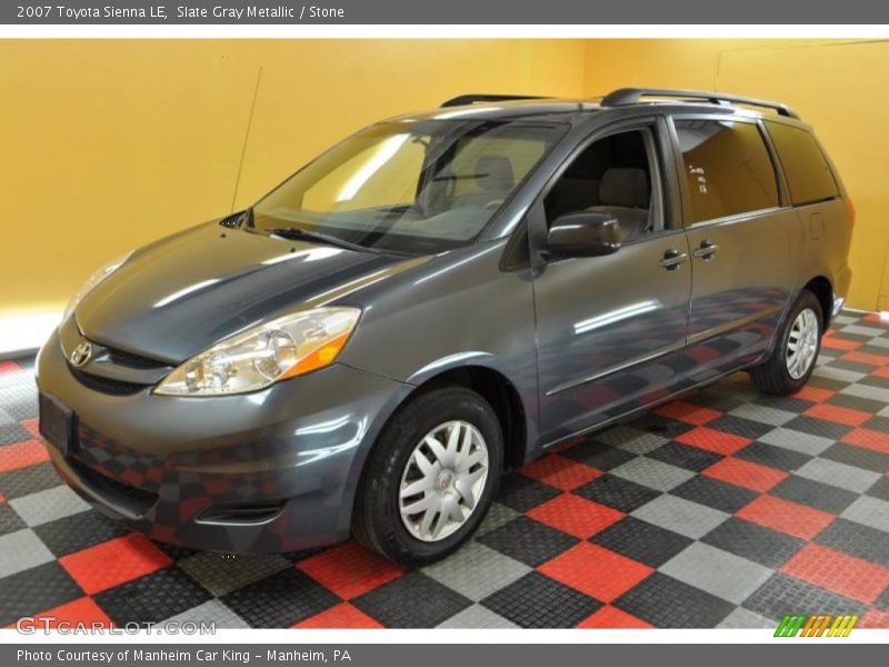 Slate Gray Metallic / Stone 2007 Toyota Sienna LE
