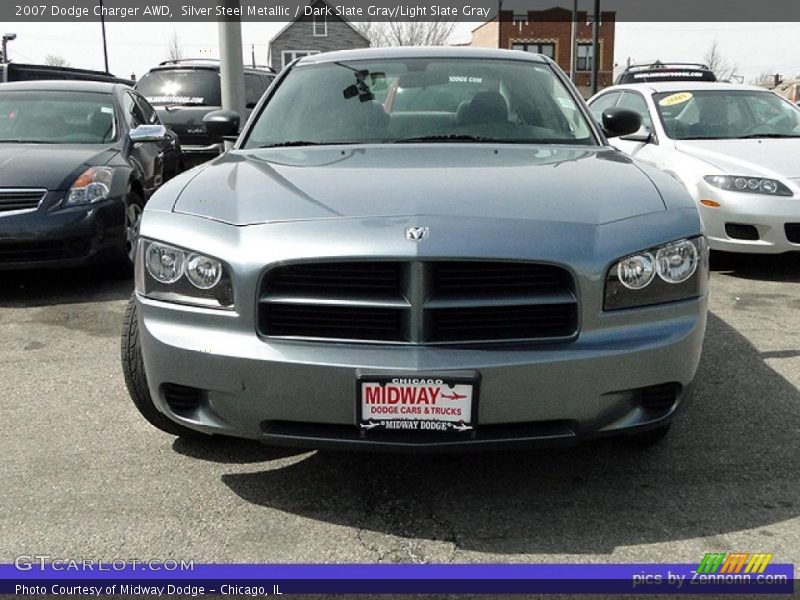 Silver Steel Metallic / Dark Slate Gray/Light Slate Gray 2007 Dodge Charger AWD
