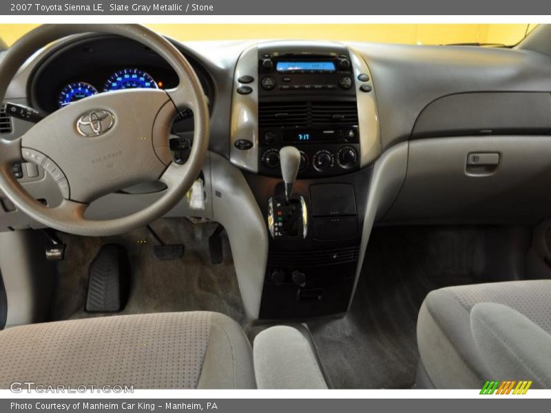 Slate Gray Metallic / Stone 2007 Toyota Sienna LE