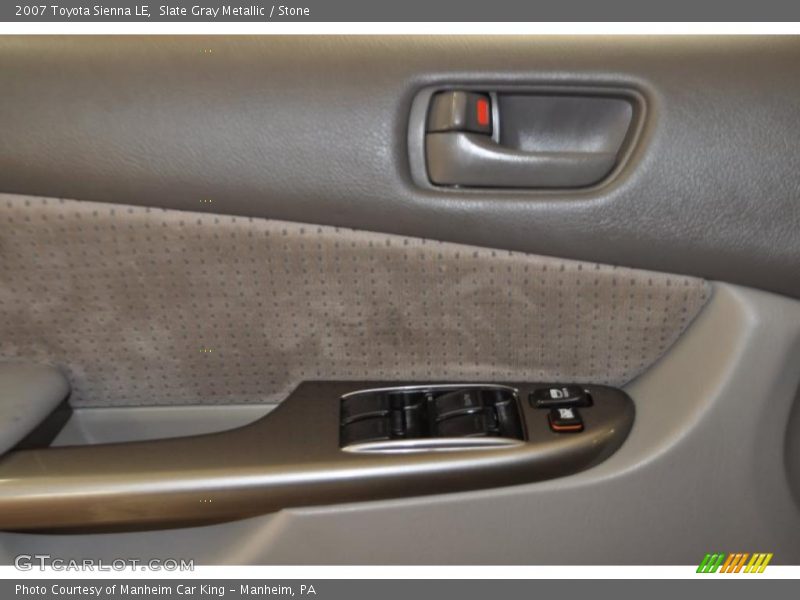 Slate Gray Metallic / Stone 2007 Toyota Sienna LE