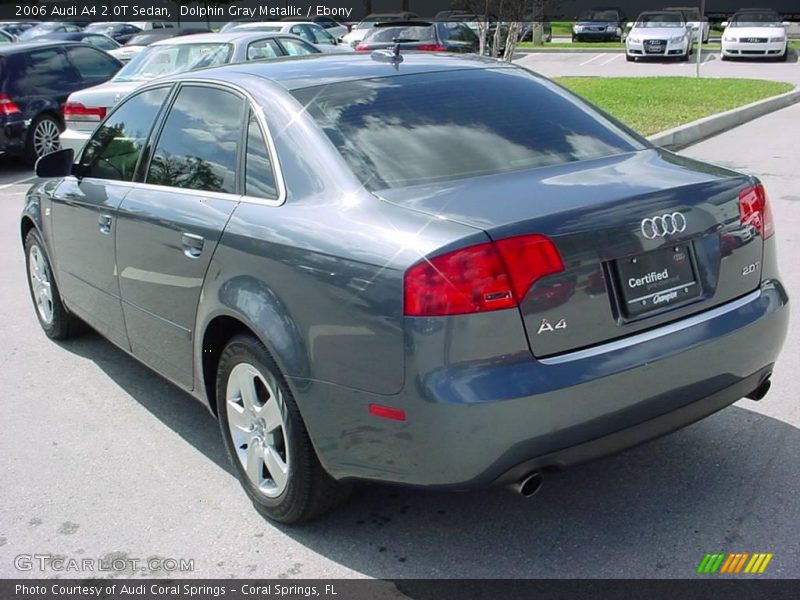 Dolphin Gray Metallic / Ebony 2006 Audi A4 2.0T Sedan