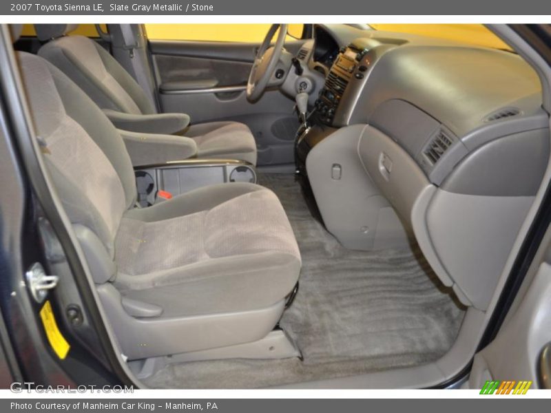 Slate Gray Metallic / Stone 2007 Toyota Sienna LE