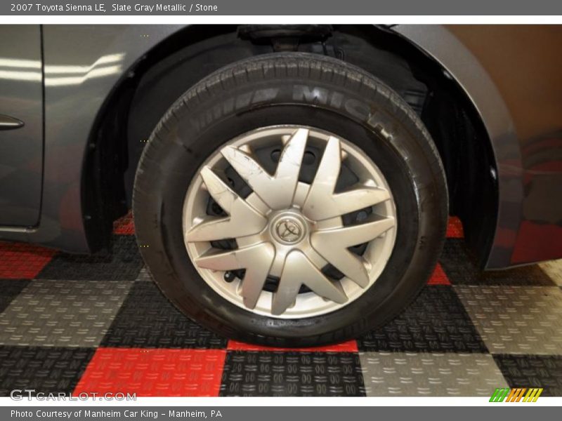 Slate Gray Metallic / Stone 2007 Toyota Sienna LE