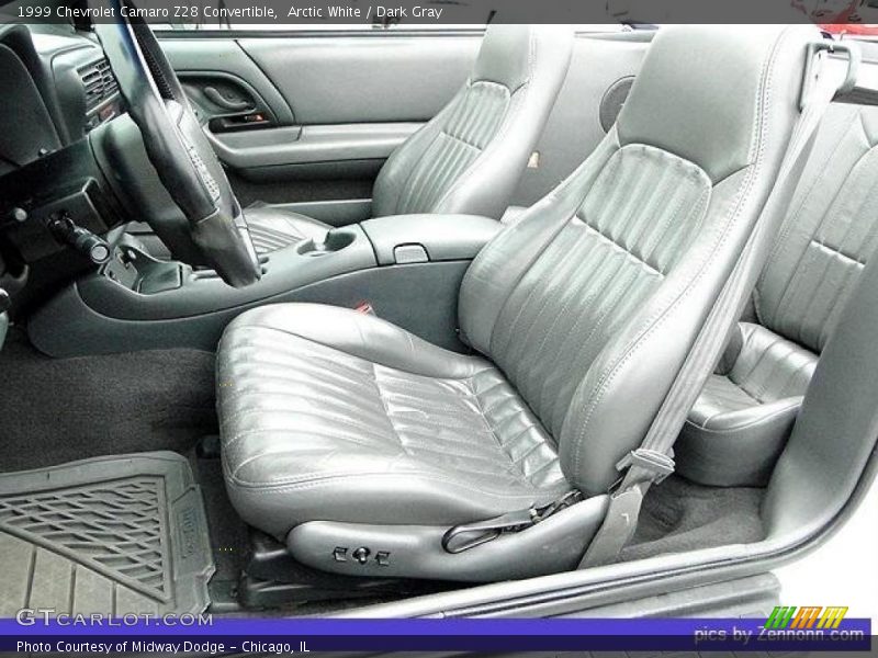 Arctic White / Dark Gray 1999 Chevrolet Camaro Z28 Convertible