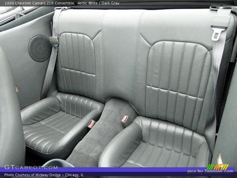 Arctic White / Dark Gray 1999 Chevrolet Camaro Z28 Convertible