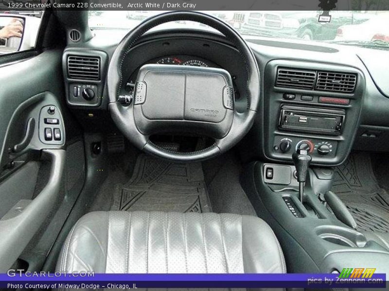 Arctic White / Dark Gray 1999 Chevrolet Camaro Z28 Convertible