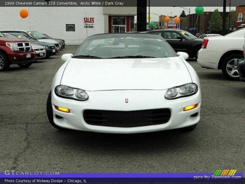 Arctic White / Dark Gray 1999 Chevrolet Camaro Z28 Convertible