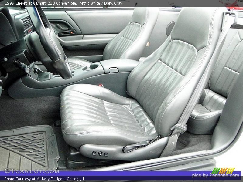 Arctic White / Dark Gray 1999 Chevrolet Camaro Z28 Convertible
