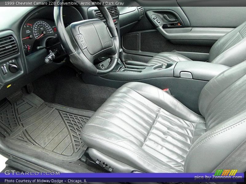 Arctic White / Dark Gray 1999 Chevrolet Camaro Z28 Convertible