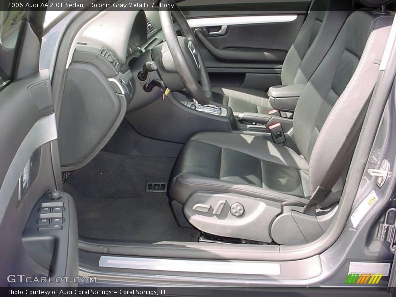 Dolphin Gray Metallic / Ebony 2006 Audi A4 2.0T Sedan