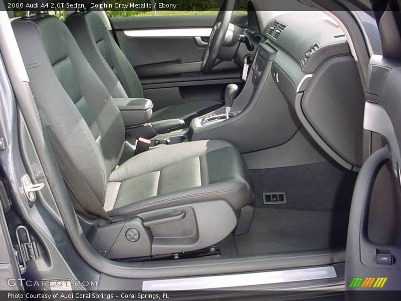 Dolphin Gray Metallic / Ebony 2006 Audi A4 2.0T Sedan