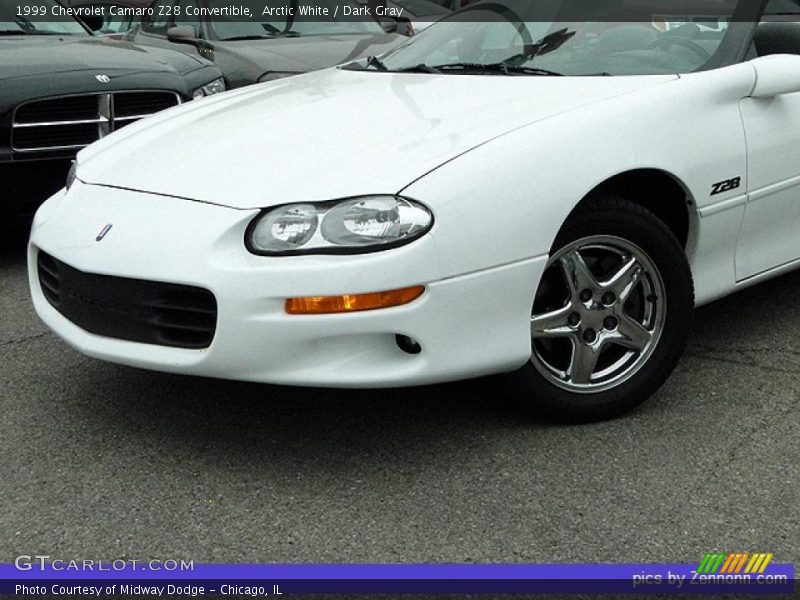 Arctic White / Dark Gray 1999 Chevrolet Camaro Z28 Convertible