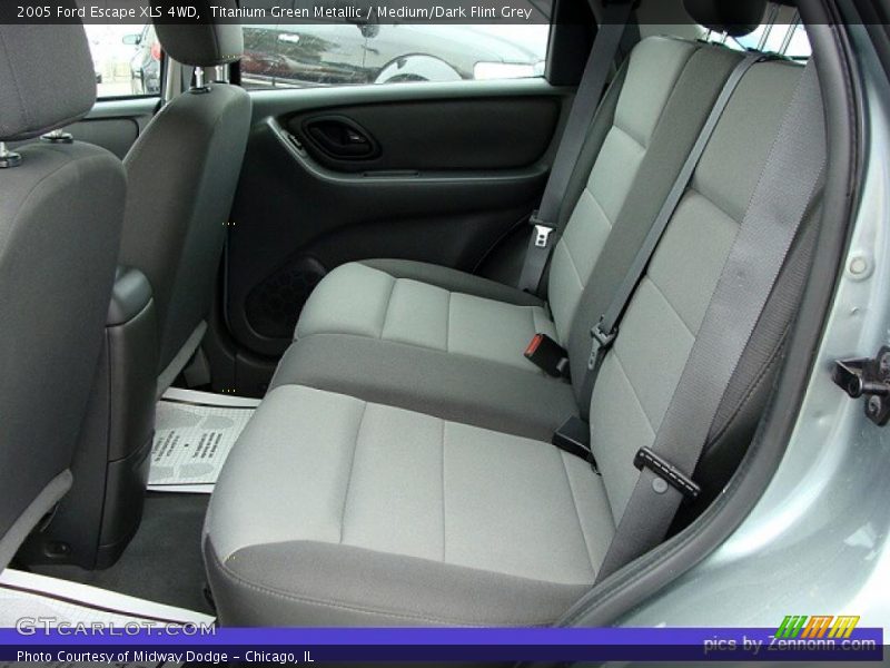 Titanium Green Metallic / Medium/Dark Flint Grey 2005 Ford Escape XLS 4WD