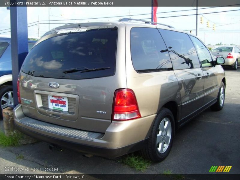 Arizona Beige Metallic / Pebble Beige 2005 Ford Freestar SES