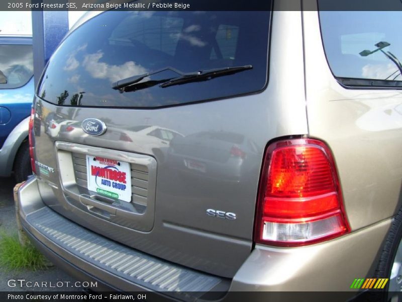 Arizona Beige Metallic / Pebble Beige 2005 Ford Freestar SES