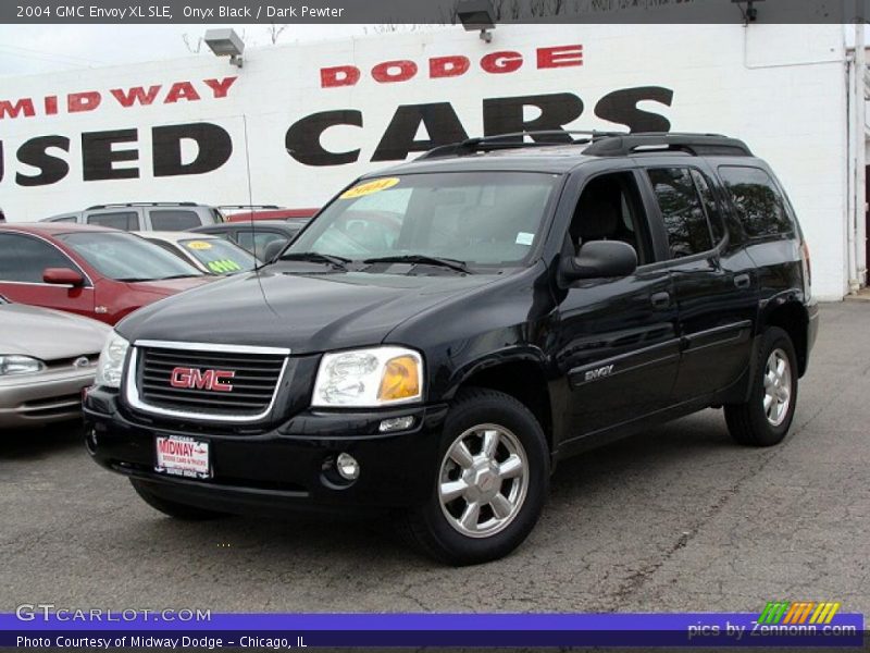 Onyx Black / Dark Pewter 2004 GMC Envoy XL SLE