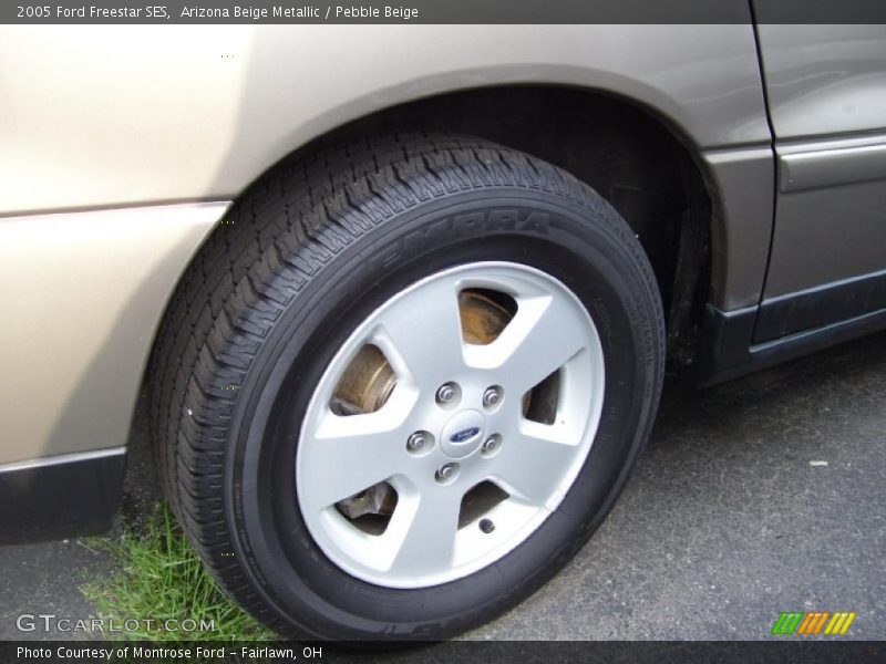 Arizona Beige Metallic / Pebble Beige 2005 Ford Freestar SES