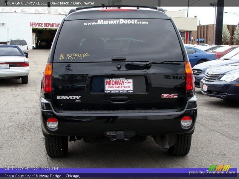 Onyx Black / Dark Pewter 2004 GMC Envoy XL SLE
