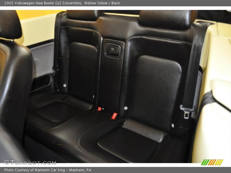 Mellow Yellow / Black 2003 Volkswagen New Beetle GLS Convertible
