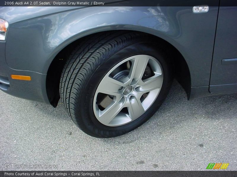 Dolphin Gray Metallic / Ebony 2006 Audi A4 2.0T Sedan