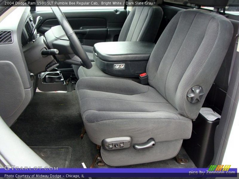 Bright White / Dark Slate Gray 2004 Dodge Ram 1500 SLT Rumble Bee Regular Cab